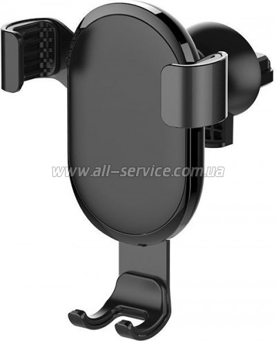   ColorWay Metallic Gravity Holder Black (CW-CHG01-BK)