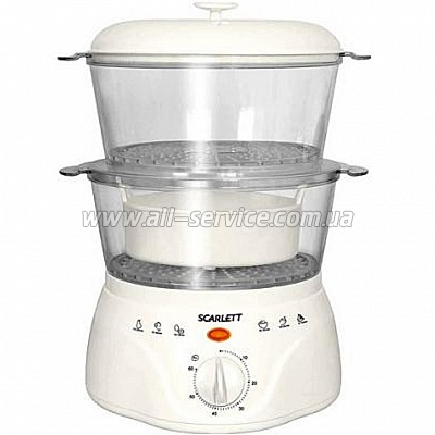 Пароварка Scarlett SC-142W Пароварка Scarlett SC-142W