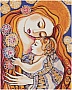 Картина по номерам Santi Материнская любовь 40*50 см алмазная мозаика (954708) Картина по номерам Santi Материнская любовь 40*50 см алмазная мозаика (954708)