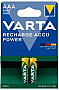  Varta Rechargeable Accu AAA 1000mAh NI-MH * 2 (05703301402)