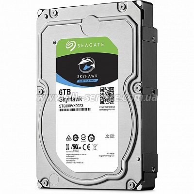  Seagate SkyHawk HDD 6TB 5400rpm 256MB 3.5 SATAIII (ST6000VX001)