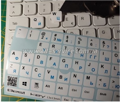 �������� �� ��������� BestKey ��������� ��� ������, 76, ����� (BKU13WHI_BLU)