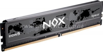     DDR5 8GB 5200 MHz Nox Apacer (AH5U08G52C52RMBAA-1)