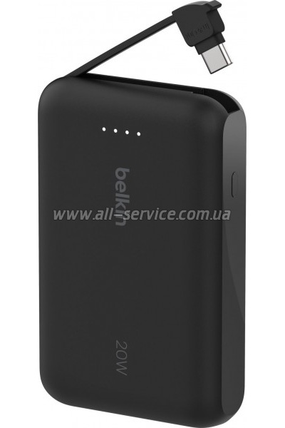 ������� ������������� Belkin 10000mAh, 20W, USB-C, Black (BPB021HQBK)