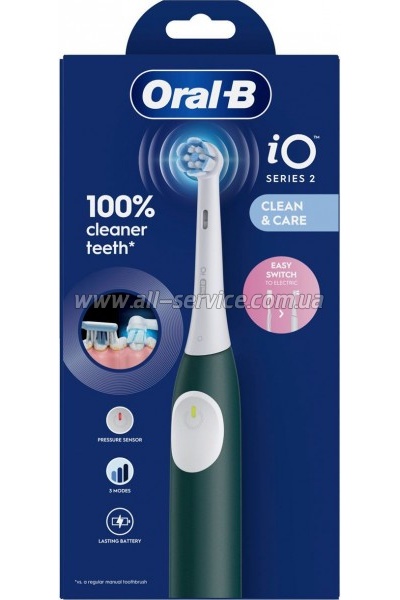 ������������� ������ ����� Oral-B Series 2 iOS2.1C9.0 Green (8700216611848)