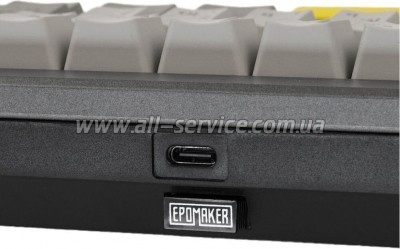  Epomaker Shadow-X 70 Flamingo Switch Hot-Swap LCD Screen RGB Wireless/Bluetooth/USB UA Black (SHX-B-F)