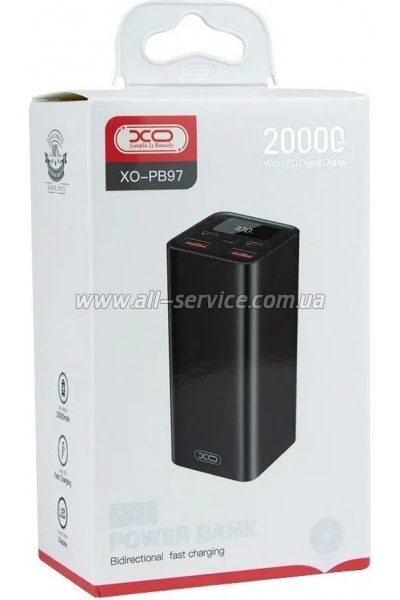 ������� ������������� XO 20000mAh PD65W (XO-PB97)