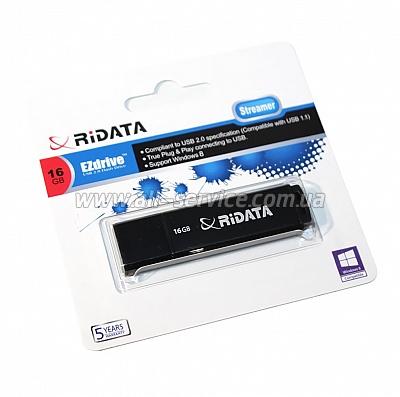  16GB RIDATA OD3 STREAMER Black