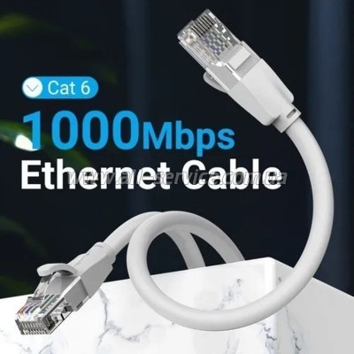 ����-���� 1�, UTP cat 6 RJ-45 gray Vention (IBEHF)