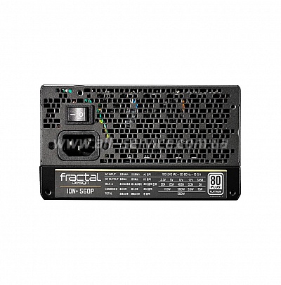   Fractal Design Ion + Platinum 560W (FD-PSU-IONP-560P-BK-EU)