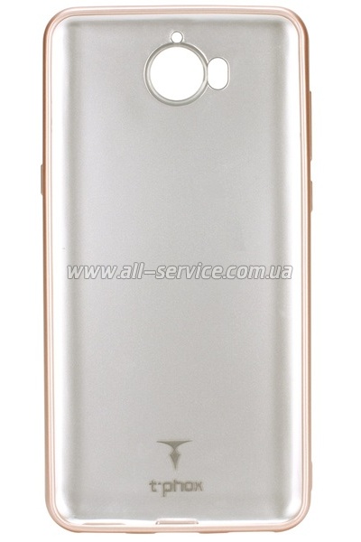 ����� T-PHOX Huawei Y5 2017 - Shiny Gold (6361780)