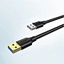 Дата кабель USB 3.0 AM/AM 3.0m US128 black Ugreen (90576) Дата кабель USB 3.0 AM/AM 3.0m US128 black Ugreen (90576)