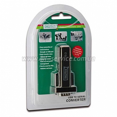  Digitus USB to RS232, black (DA-70156)