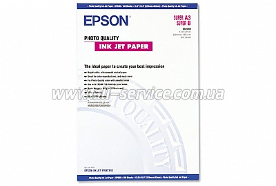 Бумага Epson A3+ Photo Quality InkJet Paper, 100л C13S041069