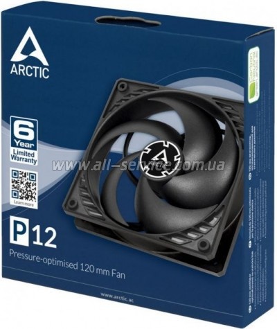    Arctic P12 Black (ACFAN00118A)