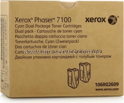 - Xerox PH7100 Cyan Max (106R02609)