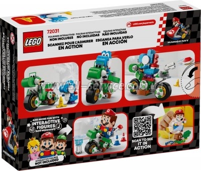 ����������� LEGO Super Mario Mario Kart � Yoshi Bike (72031)