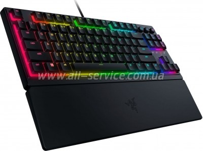  Razer Ornata V3 TKL RGB 84key Mecha-Membrane Switch USB UA Black (RZ03-04881800-R371)