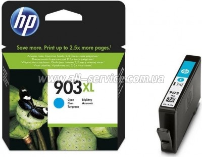  HP 903XL OfficeJet 6950/ 6960/ 6970 Cyan (T6M03AE)