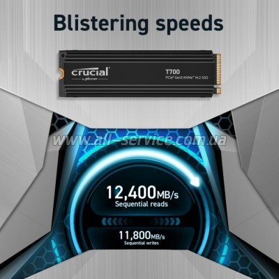  SSD M.2 2280 4TB T700 Micron (CT4000T700SSD5)