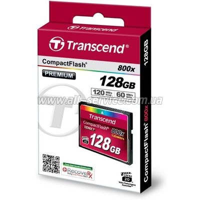   128GB Transcend CF 800X (TS128GCF800)