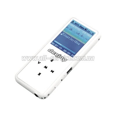 MP3  TakeMS Deejay 2Gb White (TMS2GMP3-DJ2-W)