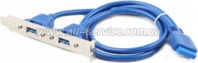  USB 3.0 10P 45  Cablexpert (CC-USB3-RECEPTACLE)