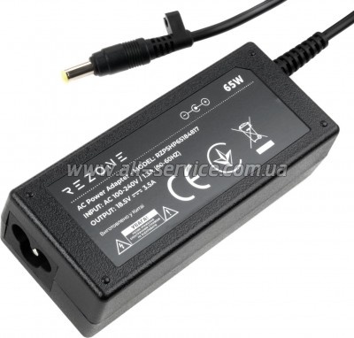     Rezone HP 65W 18.5V 3.5  4.8*1.7 (RZPSHP65184817)
