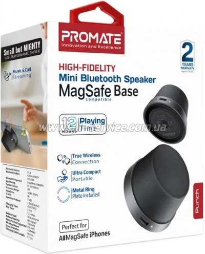   Promate Punch 3  Black (punch.black)