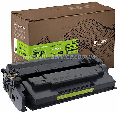 Картридж Patron Green Label HP M404/ M428/ M429 аналог CF259X (PN-59XGL) Картридж Patron Green Label HP M404/ M428/ M429 аналог CF259X (PN-59XGL)