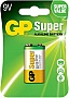 Gp  Super Alcaline 6F22 / 6LR61 9V * 1 (1604A-5UE1 / 4891199002311)
