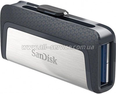  SANDISK 256GB Ultra Dual Drive USB 3.1 Type-C (SDDDC2-256G-G46)