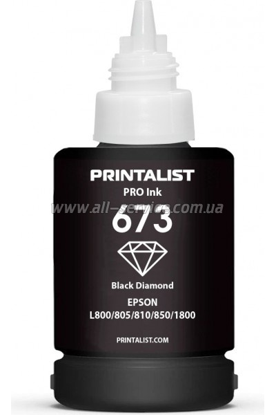  PRINTALIST 673 Epson L800 140 Black (PL673B)