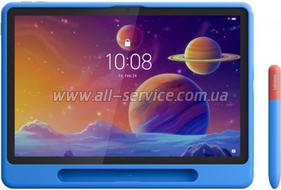  Lenovo Tab 4/128 LTE Luna Grey + Kids Bumper&Pen (ZAEJ0129UA)