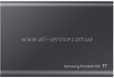 SSD  USB 1TB Samsung T7 Touch Titan Gray (MU-PC1T0T/WW)
