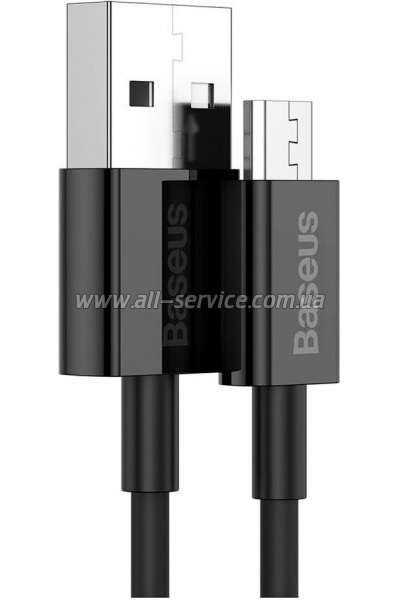 ���� ������ USB 2.0 AM to Micro 5P 2.0m Superior Fast Charging 2A black Baseus (CAMYS-A01)