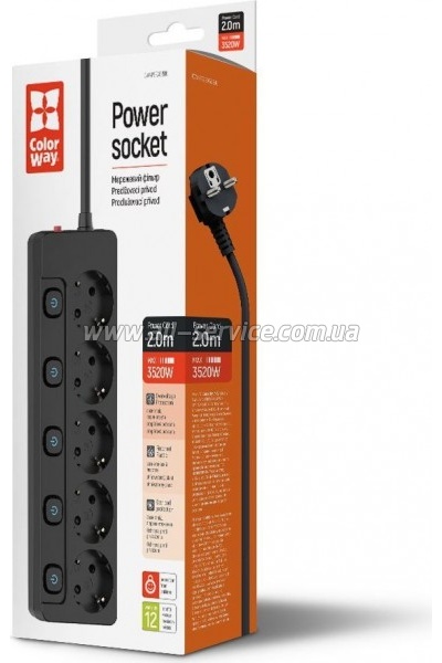   ColorWay CW-PSEA52SBK 5  2 (CW-PSEA52SBK)