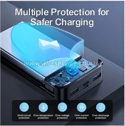 ������� ������������� Joyroom 20000mAh PD 22.5W Black (JR-QP192)