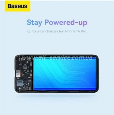 ������� ������������� Baseus Airpow 30000mAh 20W black (PPQD090101)