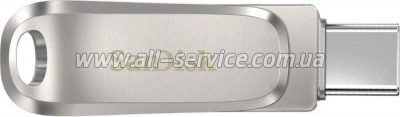  SanDisk 32GB Ultra Dual Drive Luxe USB 3.1 + Type-C (SDDDC4-032G-G46)