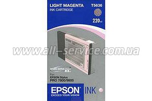  Epson StPro 7800/ 9800 light magenta, 220 (C13T563600)