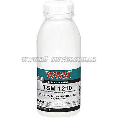 Тонер WWM Samsung ML-1210/ 1220/ 1250 бутль 100г (TB57-1)