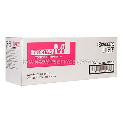 - OEM KYOCERA MITA TK-865 MAGENTA (1T02JZBEU0)