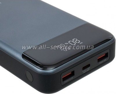   Vinga 30000 mAh 100W Display VA Grey (VPBB30100)