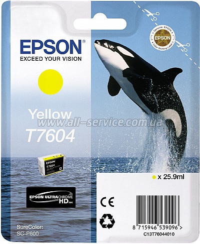  Epson SureColor SC-P600 yellow (C13T76044010)