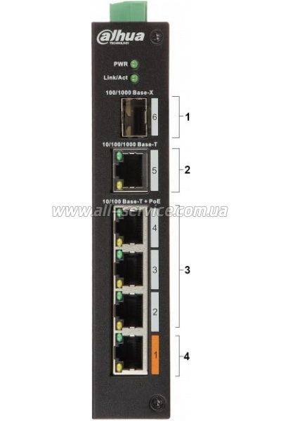   Dahua PFS3106-4ET-60