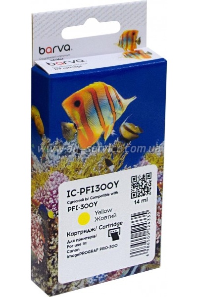 �������� Barva Canon PFI-300Y/ 4196C001 yellow (IC-PFI300Y)