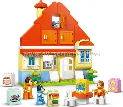 ����������� LEGO DUPLO Bluey �������� ��� ���� � ����� �� ����������� (10459)