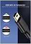 Дата кабель USB 2.0 AM to Mini 5P 1.0m US132 black Ugreen (10355) Дата кабель USB 2.0 AM to Mini 5P 1.0m US132 black Ugreen (10355)
