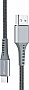���� ������ USB 2.0 AM to USB-C 1.2m Grey Grand-X (FC-12G)